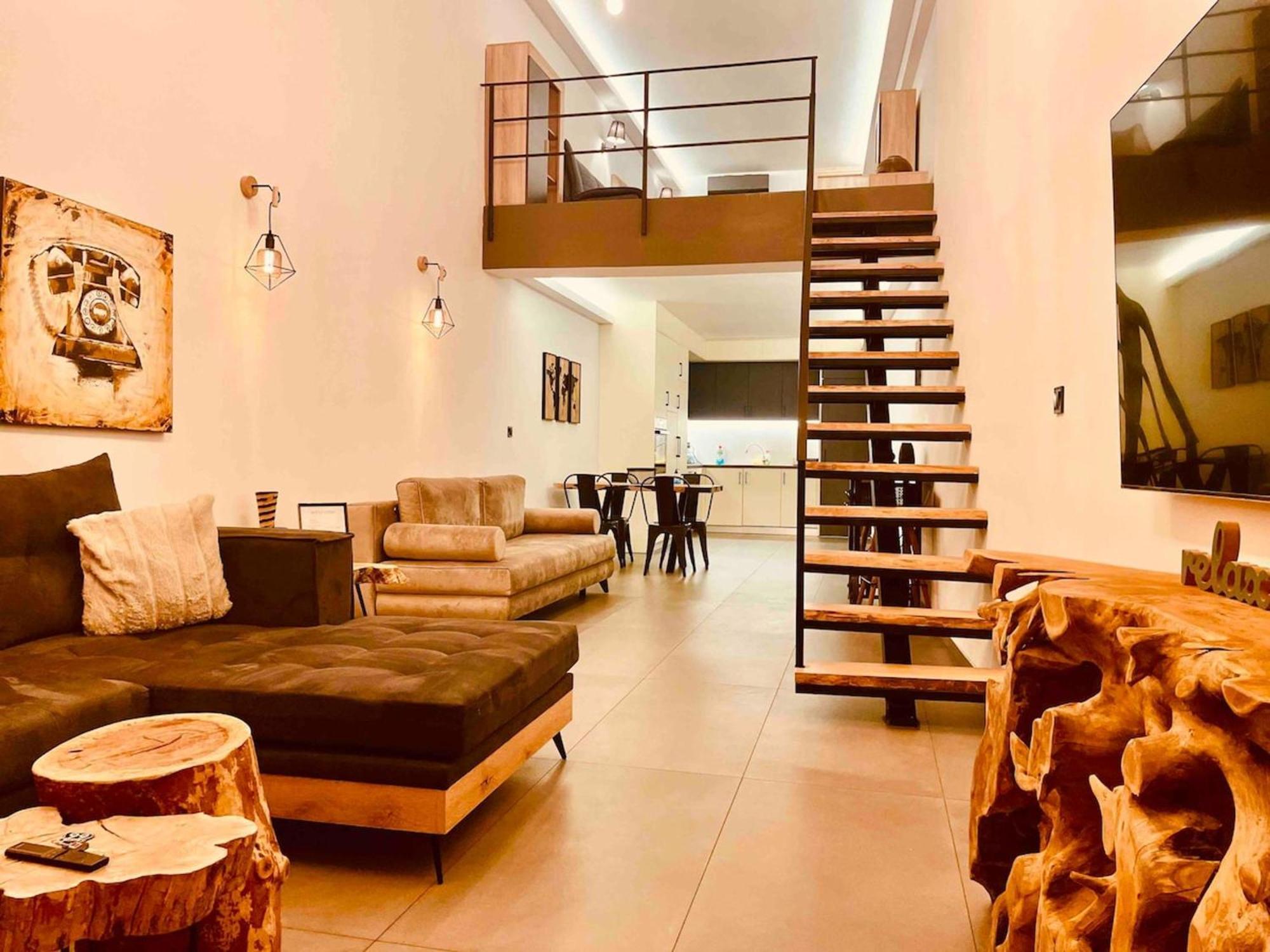 Апартаменты Loft Athens -Nomad Friendly # Superhost Hub# Экстерьер фото